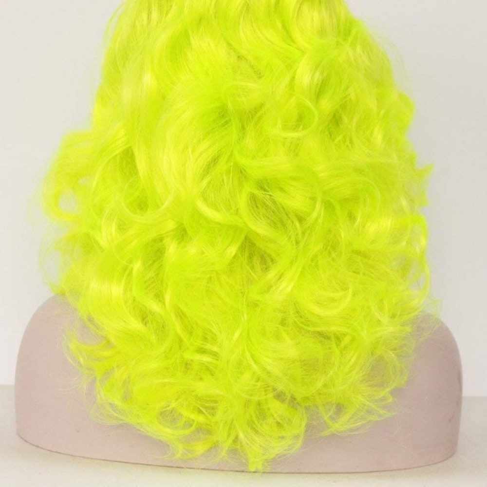 💫 KERRI NEON WAVY CURL BOB LACE FRONT WIG *NWT* - Picture 5 of 9